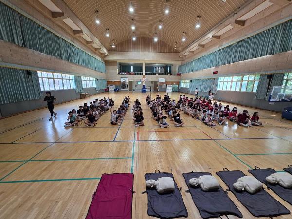 6학년 심폐소생술 교육